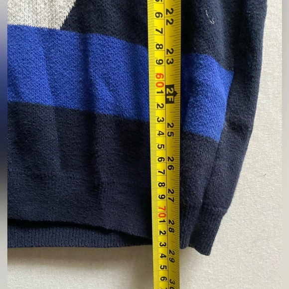 Adidas graphic knit sweater vest Sz L - Picture 6 of 6